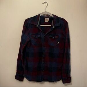Vans Plaid Flannel Shirt